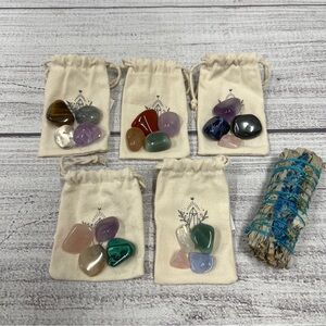Assorted Crystal and Sage Lot